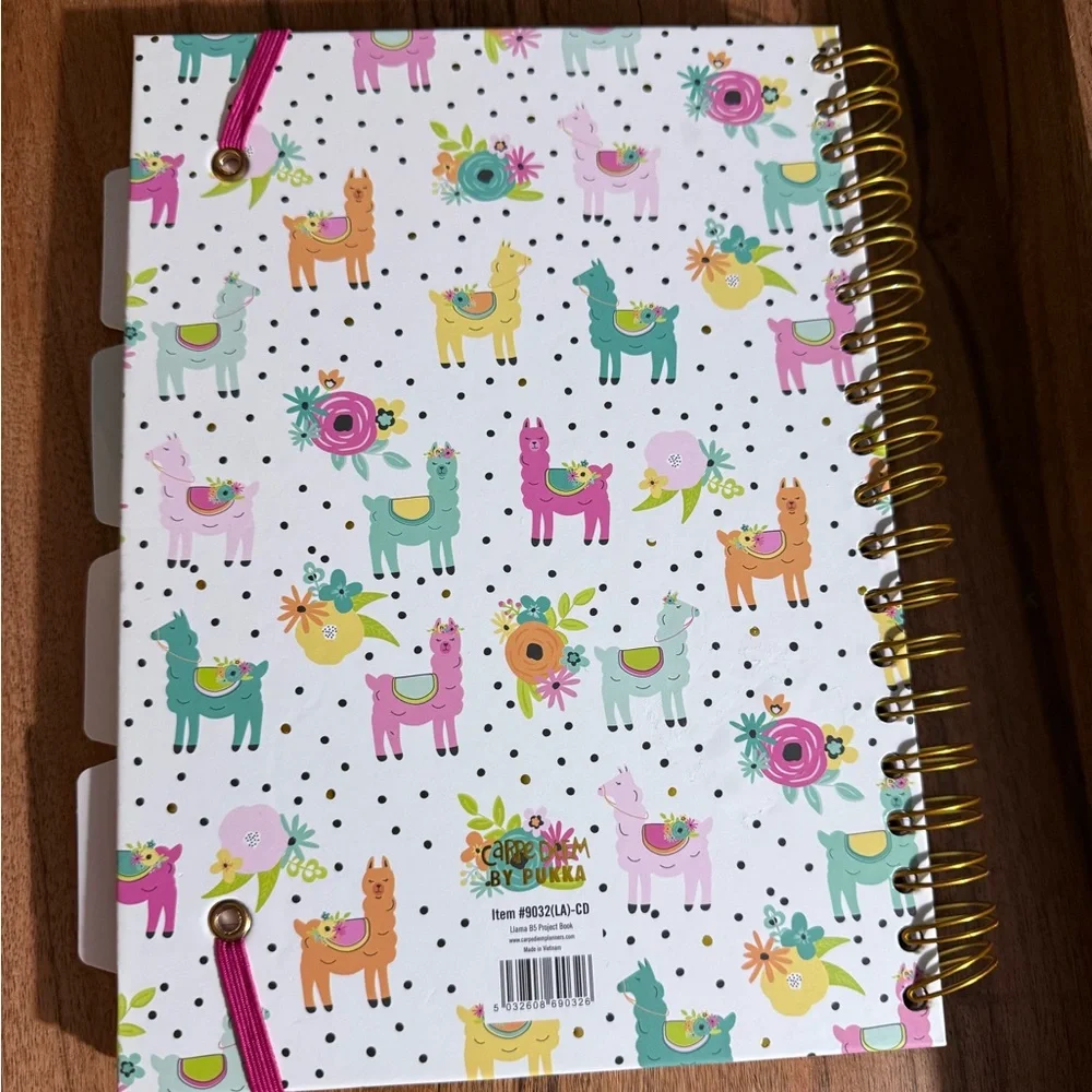 Carpe Diem B5 llama Project Book‎ | NWT
